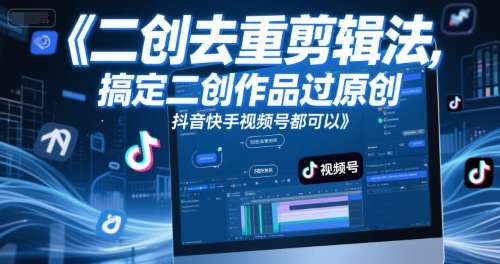 20250711065605-6870b585520ac.jpg 短视频二创去重剪辑法,搞定二创作品过原创,抖音快手视频号都可以